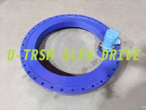 internal gear slewing drives vertical installation mixing equipment