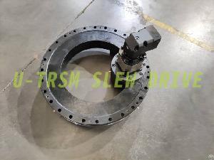 precision internal gear slewing drive right angle gearboxes