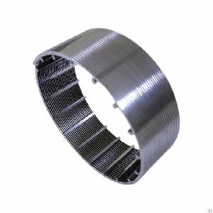 backwash cycle wedge wire pipe