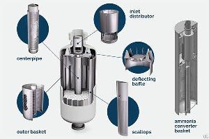 chemical filtration tower internals pipe