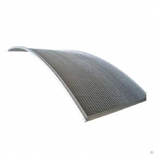 Curved Wedge Wire Screen For Static Run Down Screen