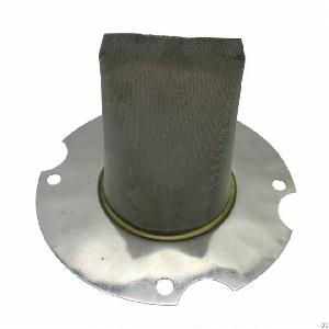stainless steel cone filter punching screen