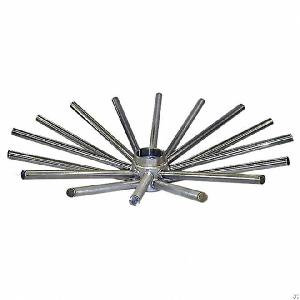 wedge wire collector hub spokes