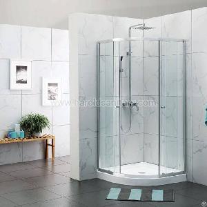 framed round shower cabins sliding doors