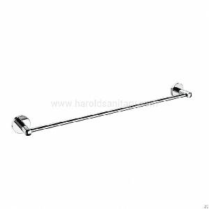 modern towel bar round brackets