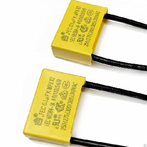 led safety interference suppression capacitor