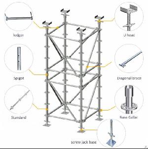 Steel Ringlock Scaffolding Construction Building Scaffold