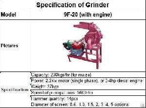 Grinder 9f-20 With Engine