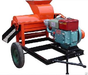 Heavy Corn Thresher With Diesel