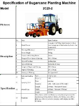 Sugarcane Planting Machine