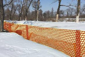Plastic Snow Fence