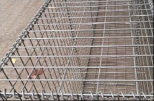 Hot Dipped Galvanized Gabion Mesh Cells