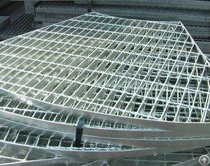 dipped steel grating