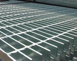 open steel grating