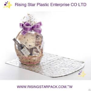 Pvc Shrink Dome Bag For Gift Basket