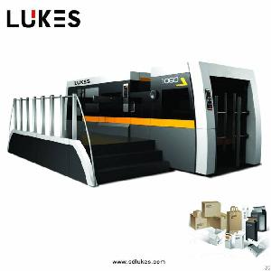 High Speed Automatic Die Cut And Creasing Machine / Automatic Die Cutting Machine With Stripping