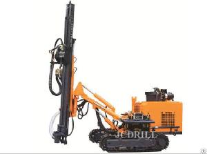 Kg430 Crawler Diesel Engine Driven Dth Rock Drilling Rig