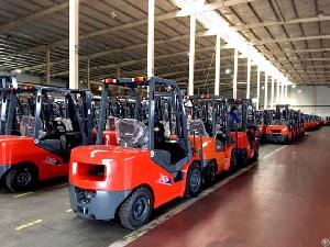 Heli Diesel Forklift 3 Ton Cpcd30 Made In China Used For Logistics Machinery Construction