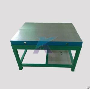 cast iron machinery bench mounting platform