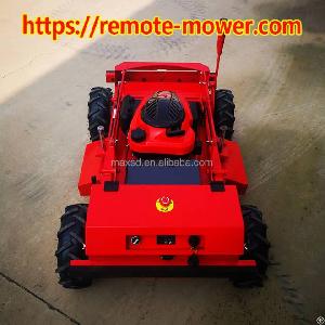 4wd Grass Mowers For Agriculture 4 Wheel Gasoline Power Robotic Weed Cutting Machine