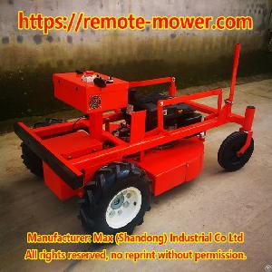 4wd Mower Remote Control Lawn Mower Radio Controlled Grass Cutting Machine Funyiro