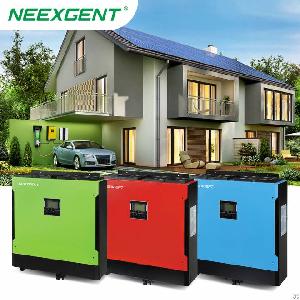 neexgent solar hybrid charger energy storage grid inverter power system