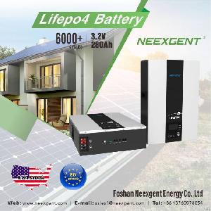 neexgent solar inverter battery 48v 51 2v 16s 100ah 200ah lifepo4 lithium ion 6000 cycles ba