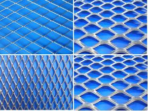 expanded metal mesh grid