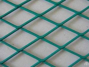 flattened expanded metal mesh