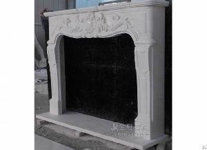 hand carved decorative fireplace mantles