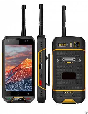 5 5inch octa core android8 0 ip68 dual band wifi antenna dmr walkie ptt rugged mobile phone