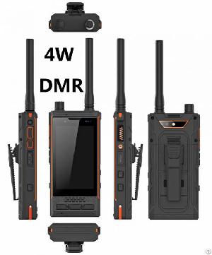 Hidon Factory Price 4.0 Inch Octa-core 4g Ip68 Truly Industrial-grade 4w Dmr Phone Mini Rugged Phone