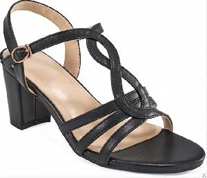 pu casual heel sandals