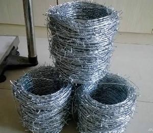 Galvanized Barbed Wire Tapes And Fences