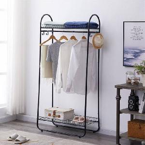 Gmj Metal Garment Rack Free-standing Closet Organizer