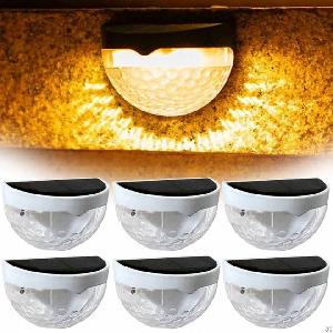 Led Solar Light Courtyard Decoration Outdoor Lighting Garden Street Stair Fence Wall Lights