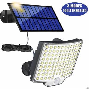 Led Solar Light Outdoor Sunlight Pir Motion Sensor 1 / 3mode Waterproof Street Wall Lamp For Garden