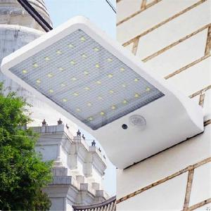 Led Solar Power Motion Sensor Garden Security Lamp Outdoor Waterproof Light Garden Wall Lamp Solar