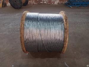 zn 5 al mischmetal alloy coated steel wire strands