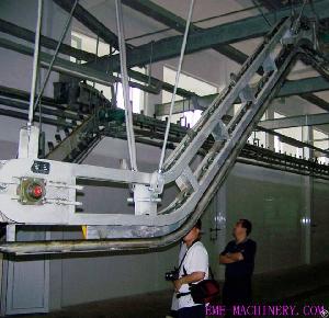 Cattle Abattoir Equipment Carcass Slop Hoist For Beef Processing Plant In Cattle Slaughterhouse