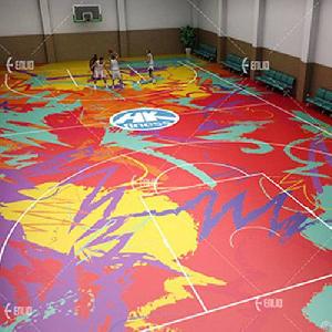 customized pvc sports flooring