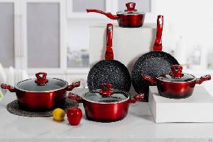 Forged Aluminum Cookware With Induction Bottom Innerwell