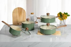 nonstick pressed aluminum cookware innerwell