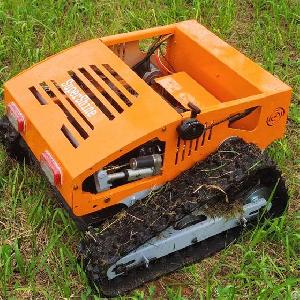 bank mower bush remote control grass cutter