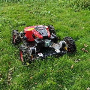 remote control mower hills brush