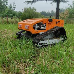 radio control grass cutter track mower robot lawn hills