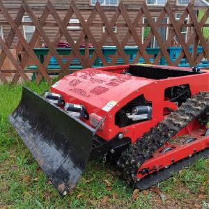rubber track remote operated slope mower ssc800 150
