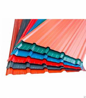 Color Coated Corrugated Steel Plate