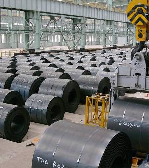 rolled steel coil