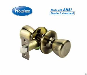 Tubular Knob 5 Series Half-moon Spindle 5762-ps Door Knob Lock